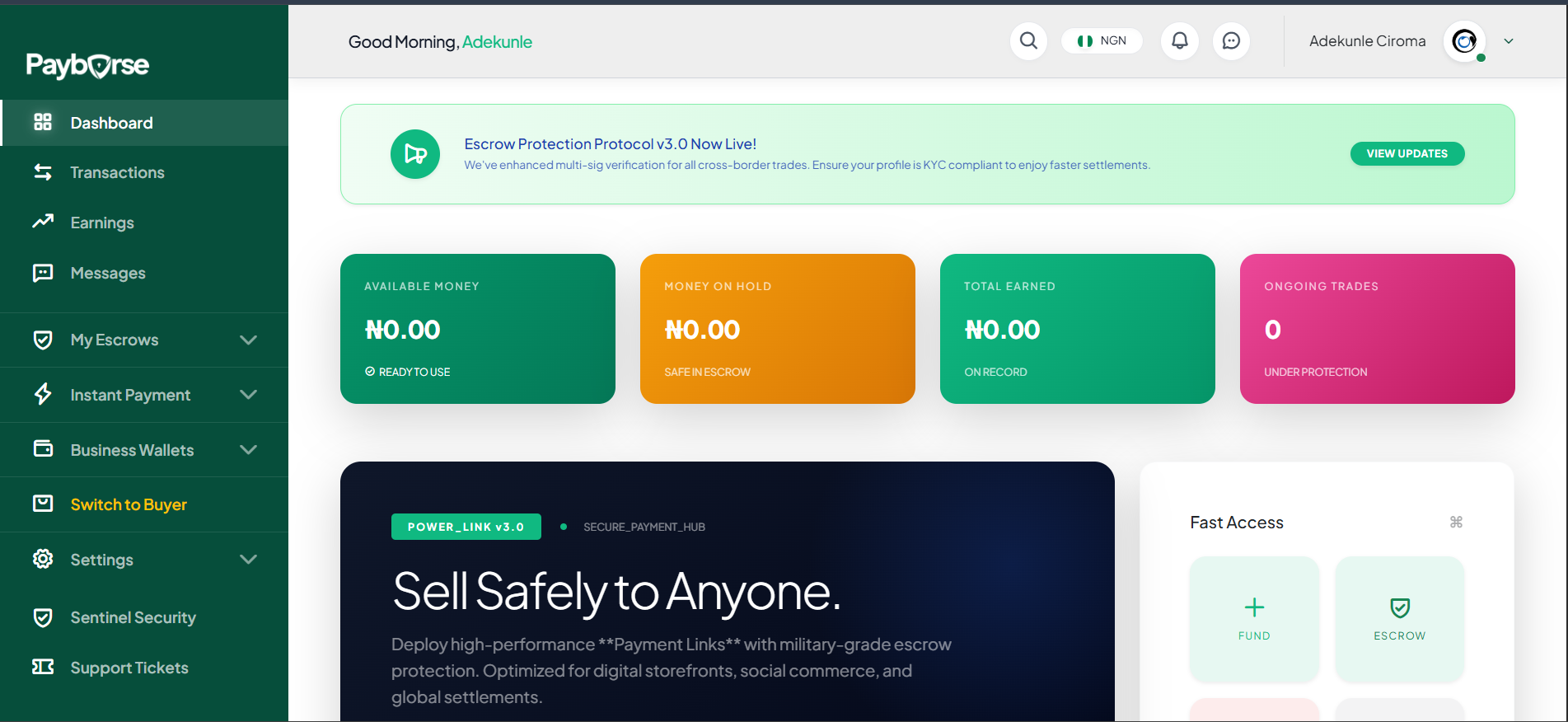 Payburse Dashboard
