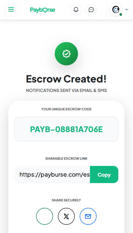 Payburse App View